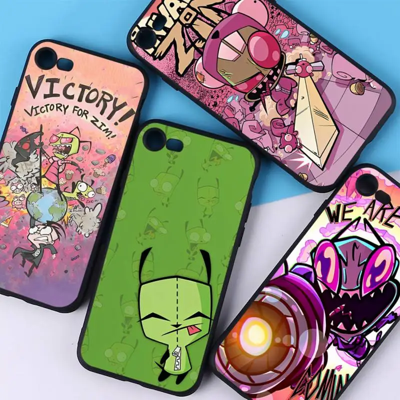 

Invader Zim Phone Case Silicone Soft for iphone 14 13 12 11 Pro Mini XS MAX 8 7 6 Plus X XS XR Cover