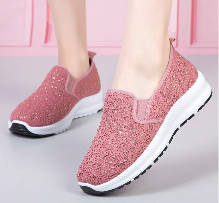 New women's sports shoes Spring and autumn casual flat shoes Heel refrigerator Women's non-slip flat shoes Women's shoes 2023