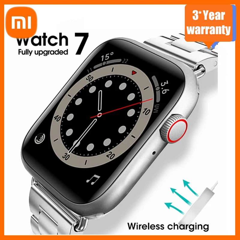 

Смарт-часы Xiaomi NFC с беспроводным зарядным устройством и функцией Bluetooth