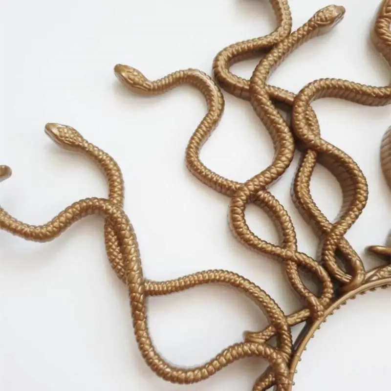 10 ~ 1 шт. головная повязка на Хэллоуин ободок для волос обруч в форме змеи