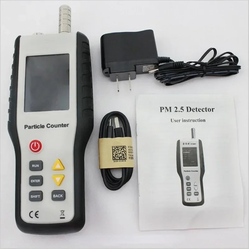 Ручной детектор PM2 5 HT-9600 счетчик частиц монитор качества воздуха домашний