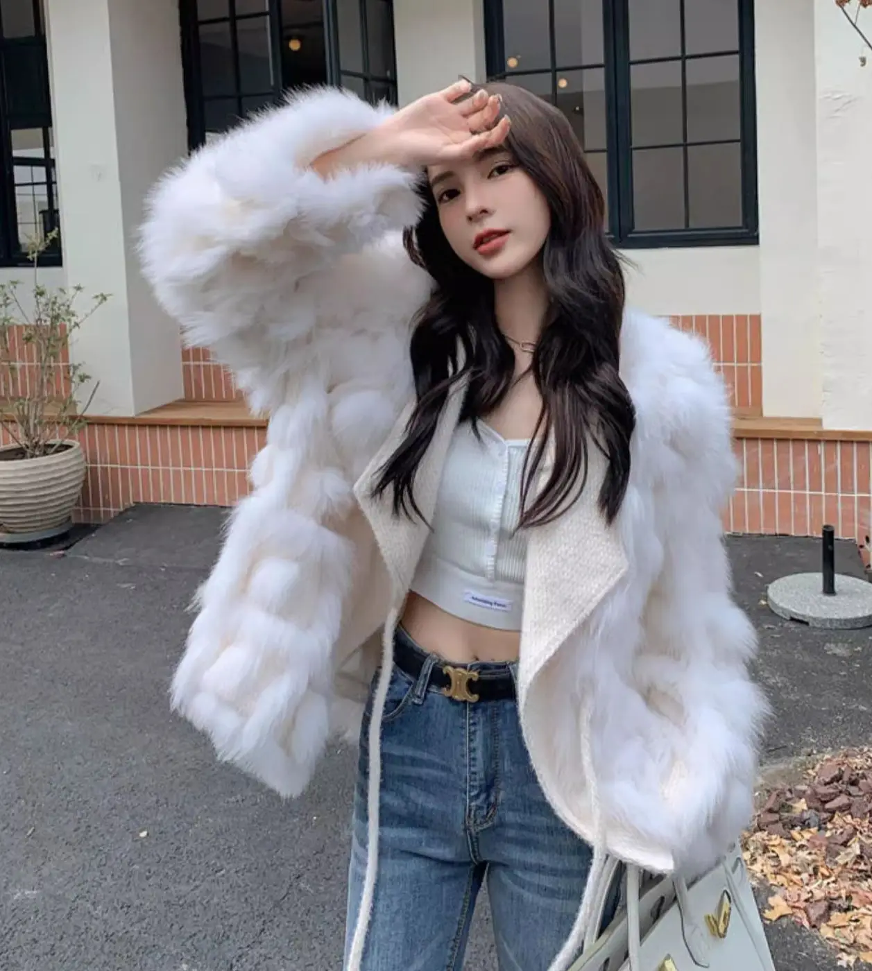 Рисунок 5 - Зимнее женское пальто PLAZSON из искусственного меха