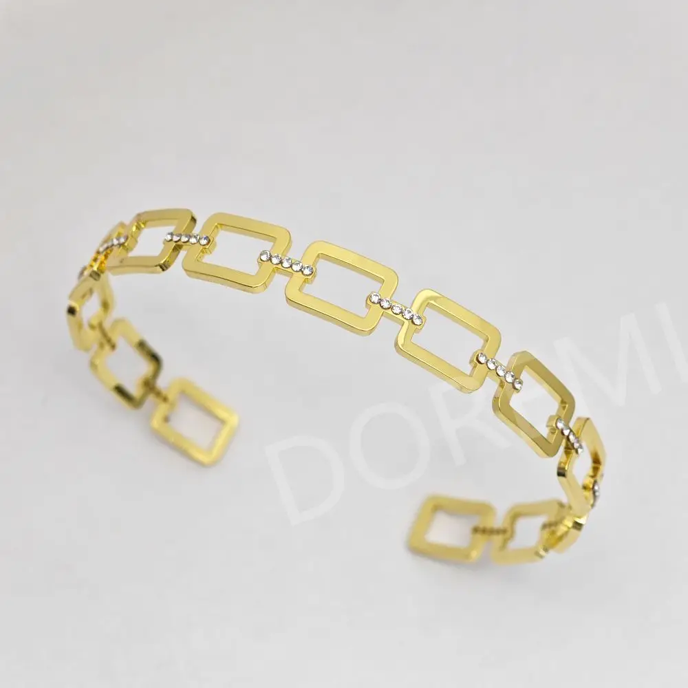 Браслет-манжета DOREMI на заказ с именной пряжкой дизайн персонализированный