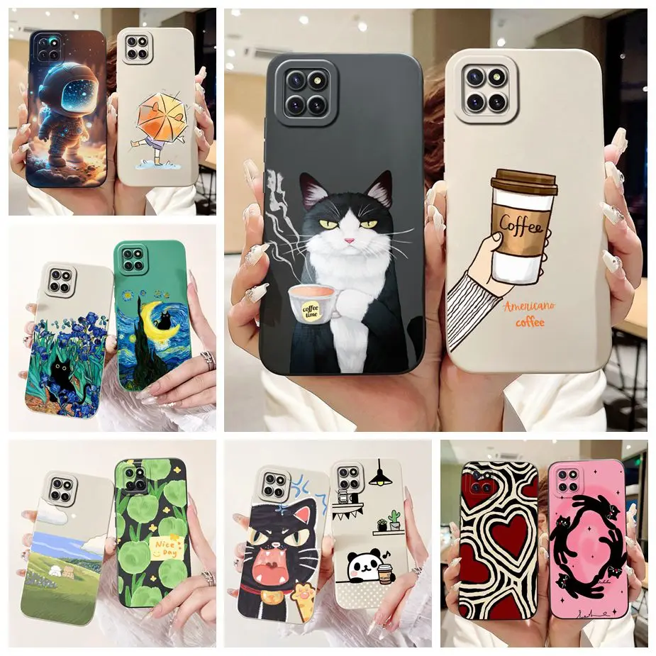 Чехол для Samsung Galaxy Note10 Lite Модный чехол с рисунком полной защитой камеры Note 10