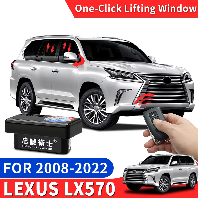 

Lexus LX 570 LX570 OBD, подъемный оконный модуль 2008-2021, замок автомобильного окна, автоматическое закрытие + зеркало, автоматическая фотография Модиф...