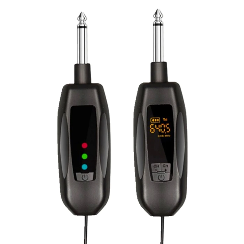 

Wireless Guitar Transmitter Receiver Support Multi Devices Long Battery Life