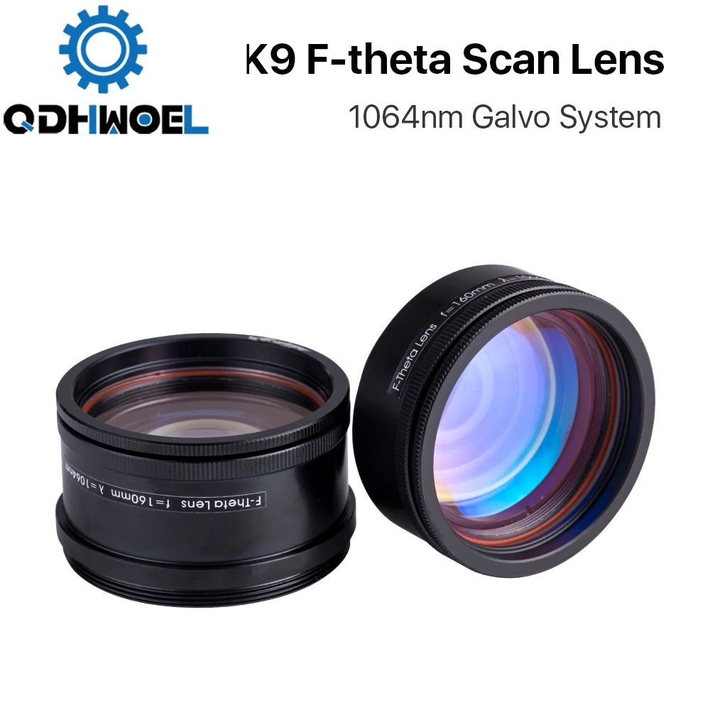 

K9 F-theta Lens Thread M39 & M55 1064nm Galvo System для 1064nm YAG оптический Волоконно-лазерной маркировочной машины