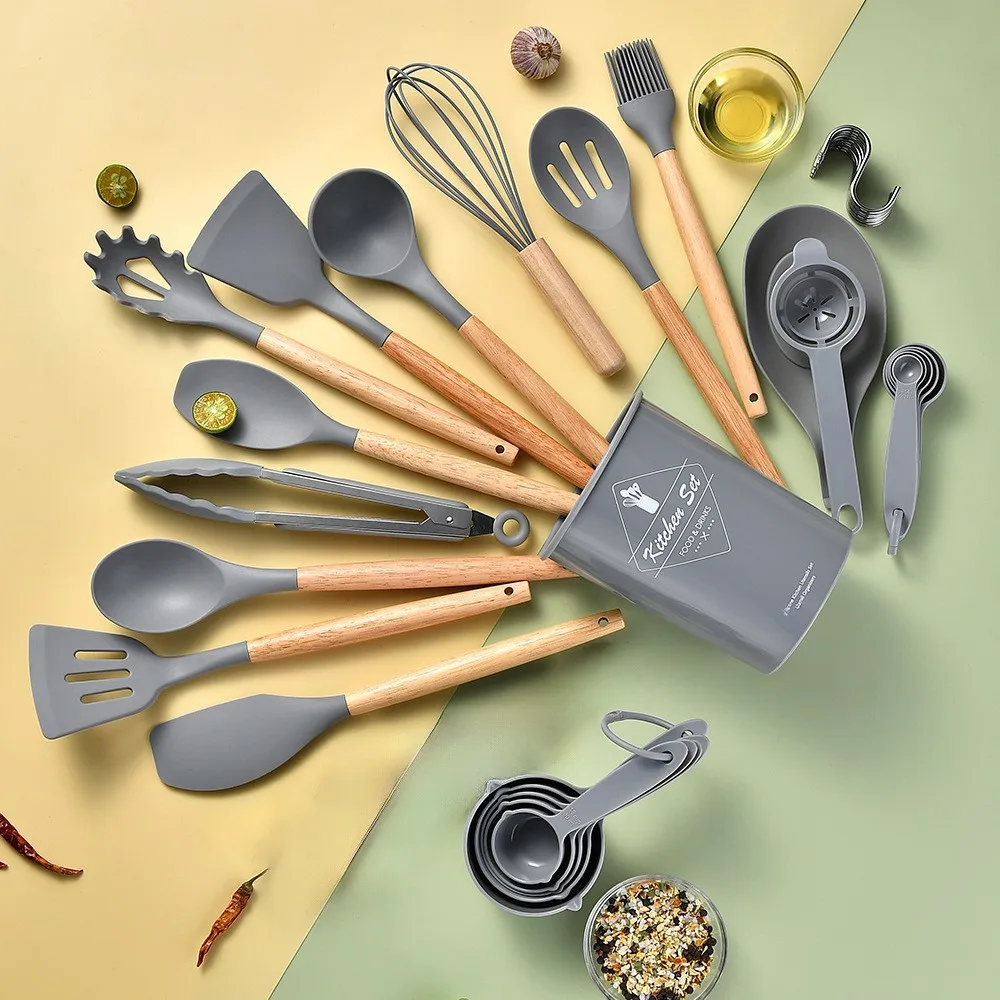 34 pezzi utensili da cucina в силиконове на uso Kosovoare spatola misurino pratico set di