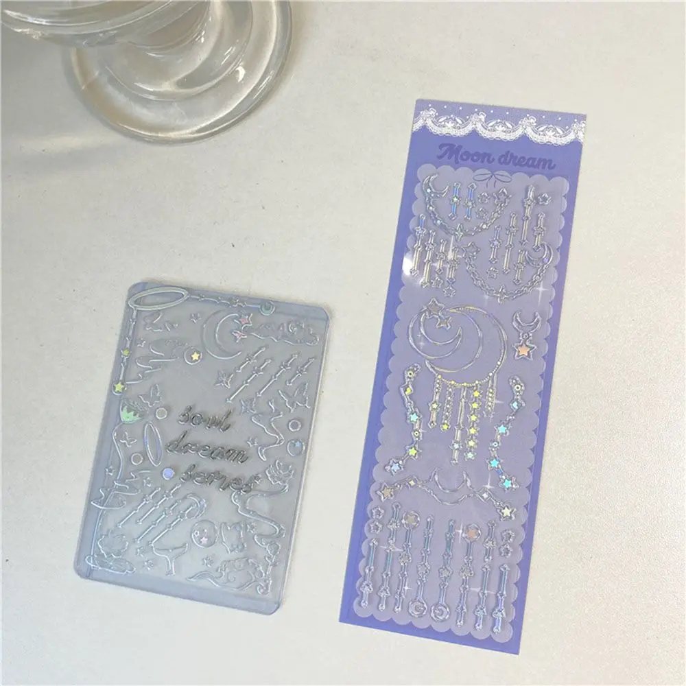 Серия Dreamland Moon Love Butterfly Украшение Для Домашнего Животного Наклейка Сверкающий