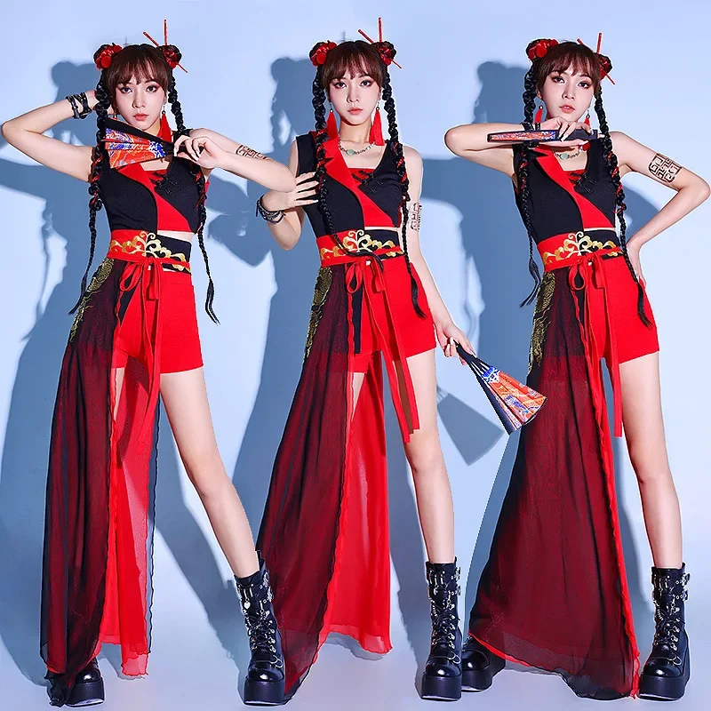 Ночной клуб бар женский костюм для танцев на пилоне сексуальный джазового танца