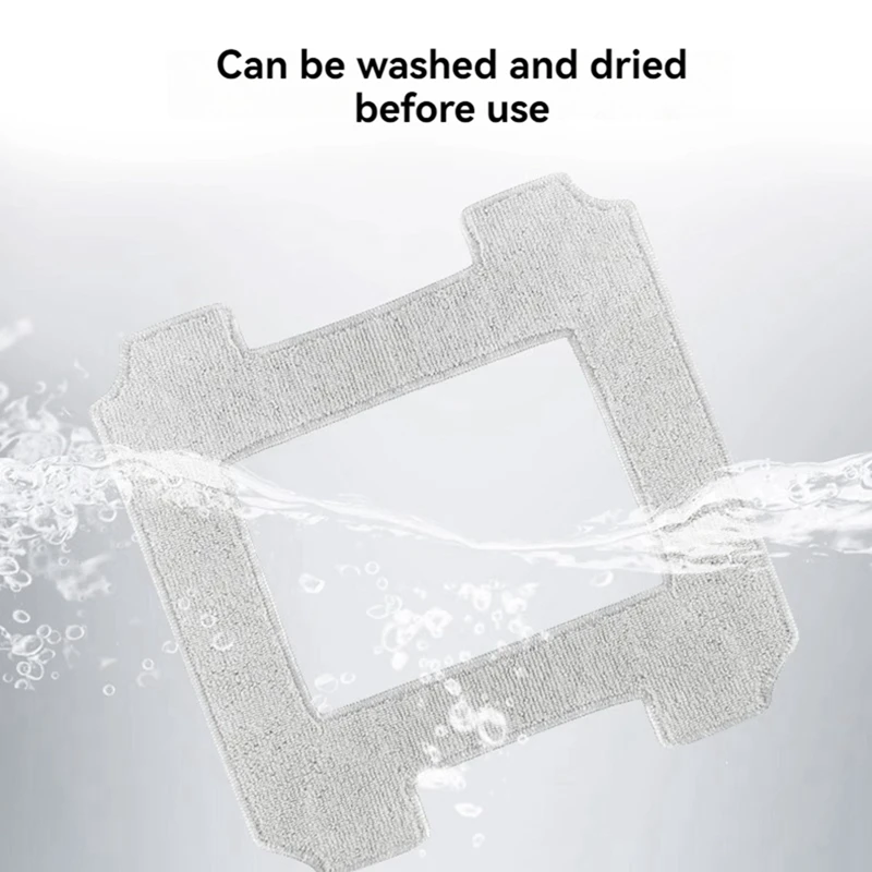 9 шт. аксессуары для швабры Ecovacs Winbot W1/W1 Pro пылесос окон робот моющаяся и