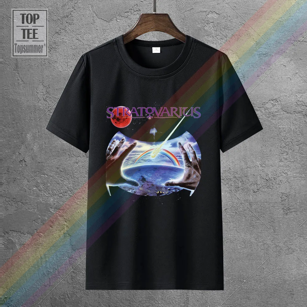 

Stratovarius New Vision T-Shirt Black Men Women Unisex Fashion Tshirt