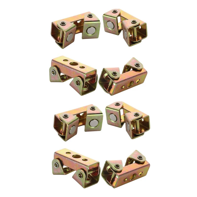 

Best8pcs V Type Magnetic Welding Clamps Holder Suspender Fixture Adjustable Pads Kit