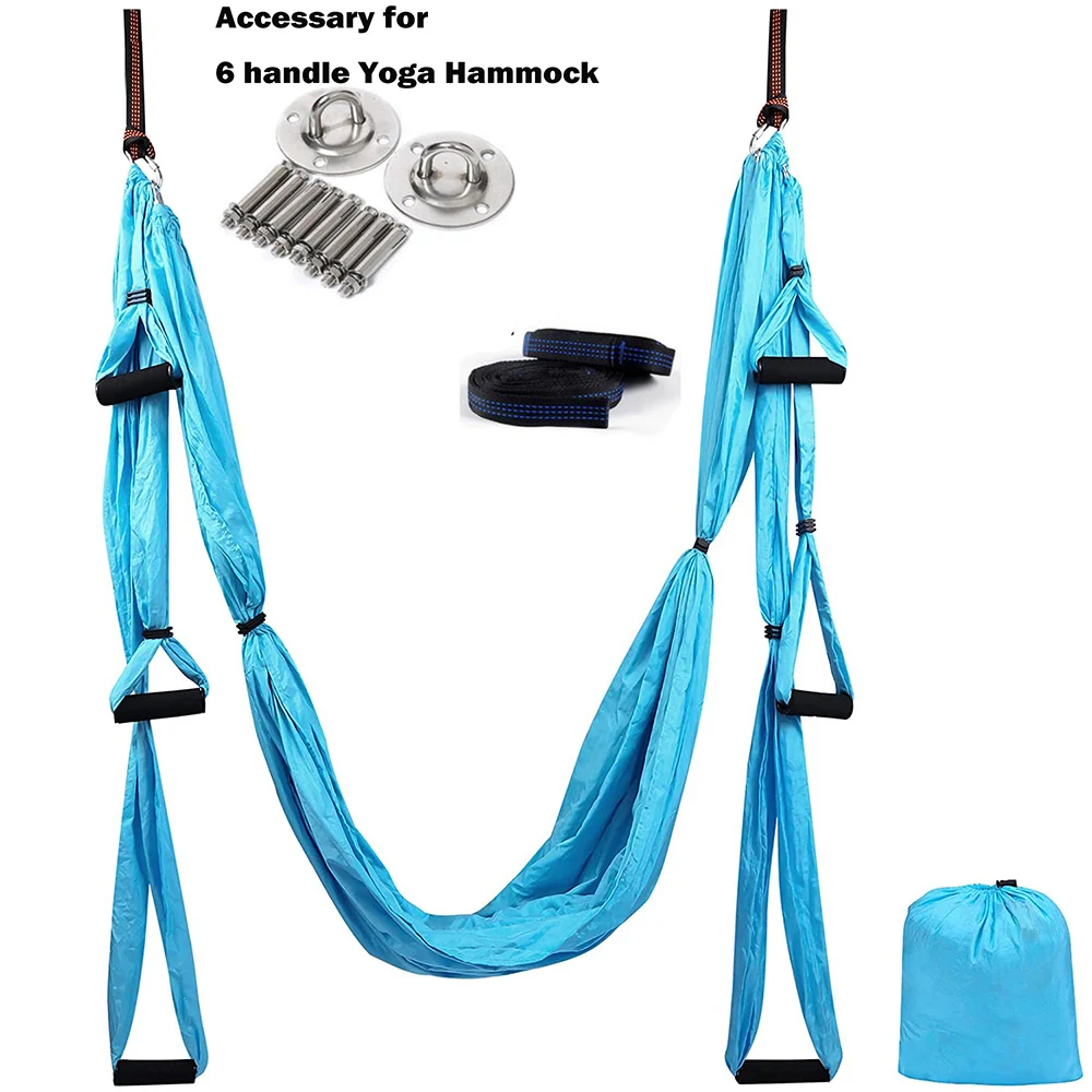

Yoga Hammock Inelastic Gym Strength Inversion Anti-Gravity Aerial Traction Yoga Swing Belt