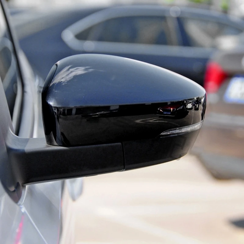 

Anti-stratch Car Rearview Mirror Cover Side Mirrors Adhesive Housing VolkswagenPolo MK5 6R 2pcs