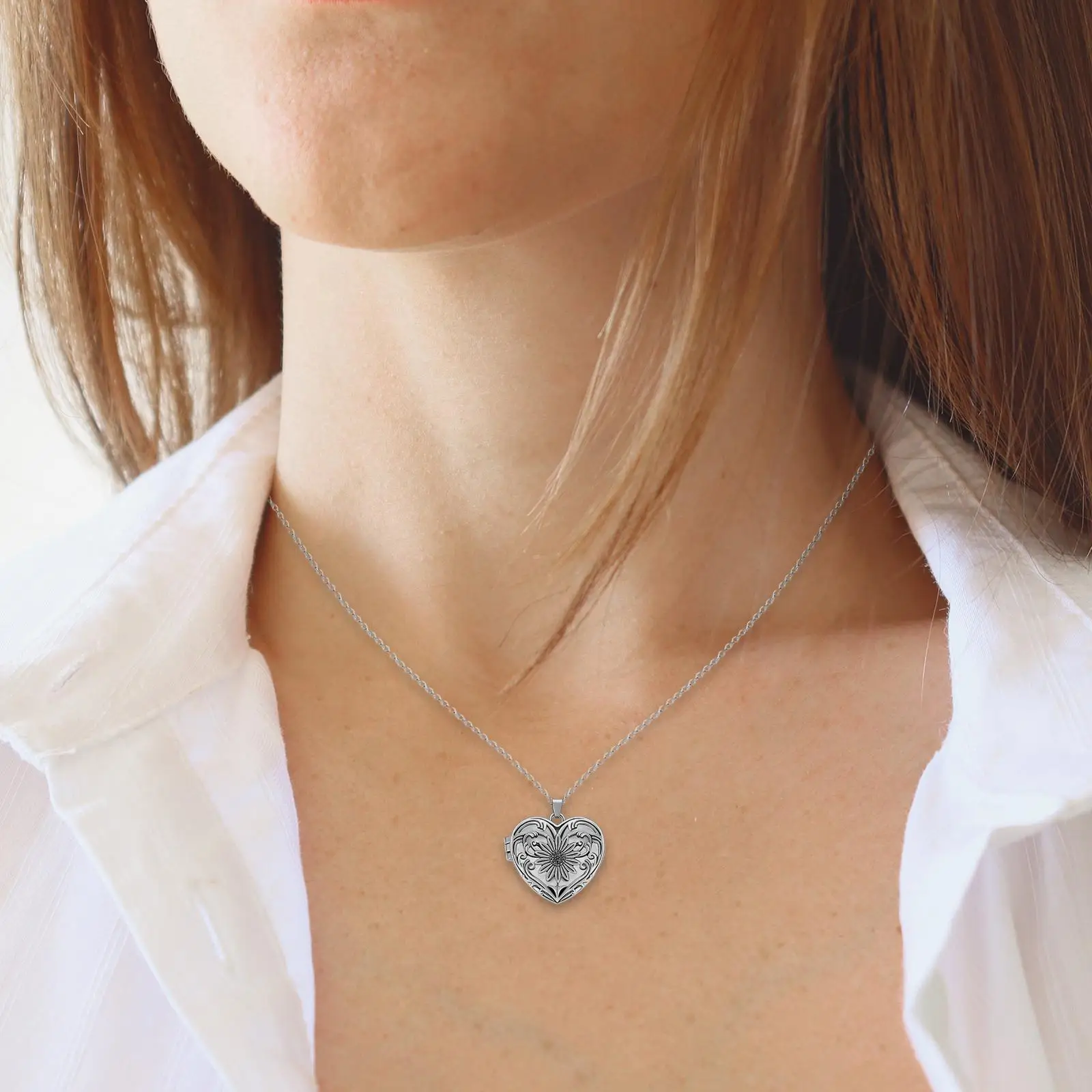 

Urn Necklace for Ashes Delicate Memorial Locket Pendant for Lover Cat Dog