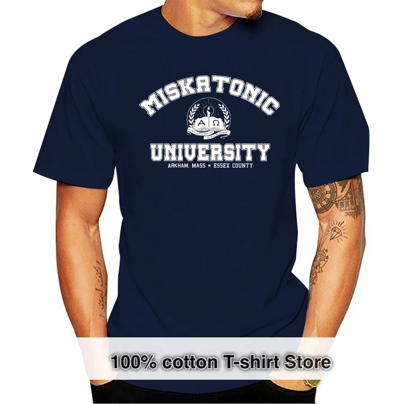 

Футболка с изображением книги Miskatonic University Cthulhu Lovecraft