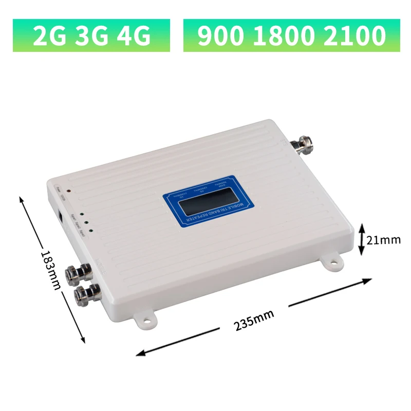 Ceny 2G 3G 4G Wzmacniacz Sygnału Wzmacniacz Komórkowy GSM DCS WCDMA 900 1800 2100 Tri-band Mobilny Wzmacniacz Sygnału 2 Anteny Wewnętrzne Zestaw
