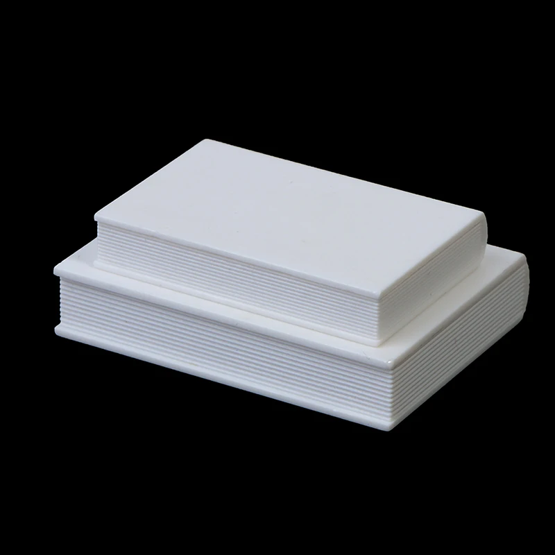 

1:12 Dollhouse Miniature Simulation White Book Block Model Doll House Decor Accessories Kids Toys Gift