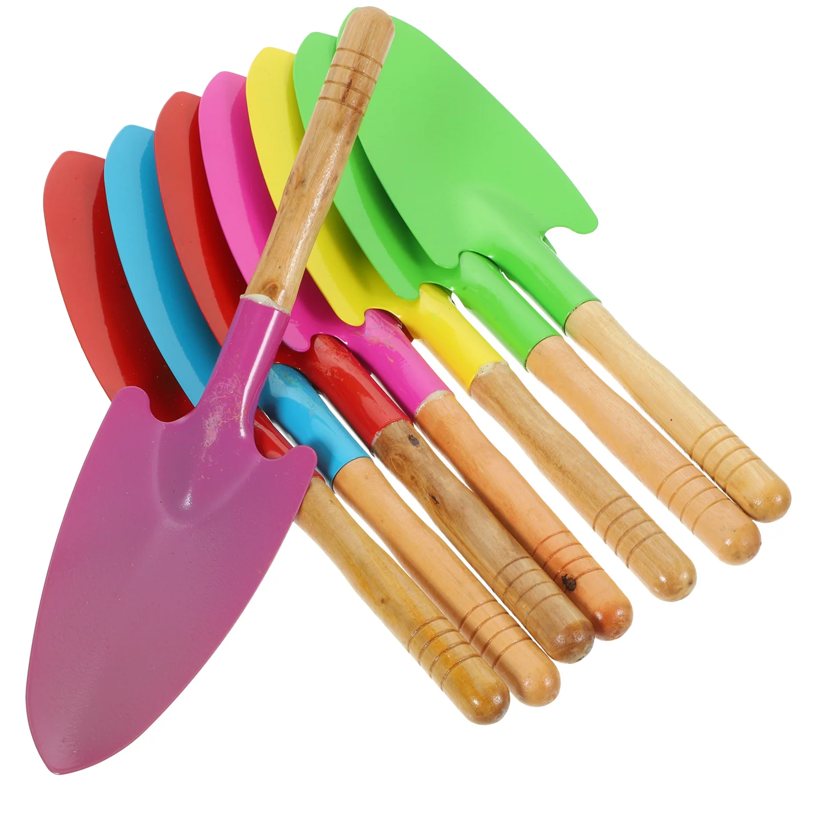 

8 Pcs Mini Childrens Outdoor Toys Garden Beach Kids Gardening Iron Tools