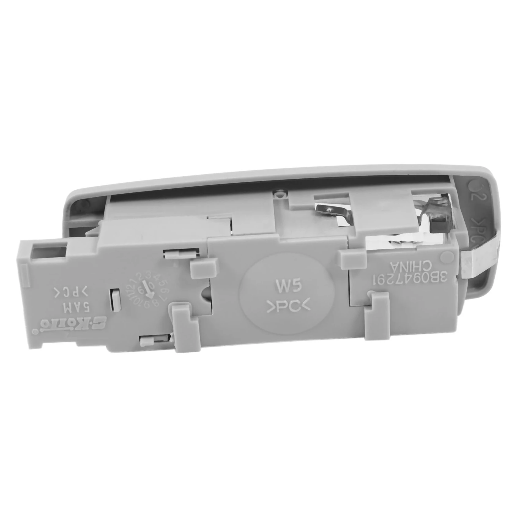 Купольный автомобильный светильник 3B0947291 B для Volkswagen Golf Passat Tiguan Caddy Skoda серый