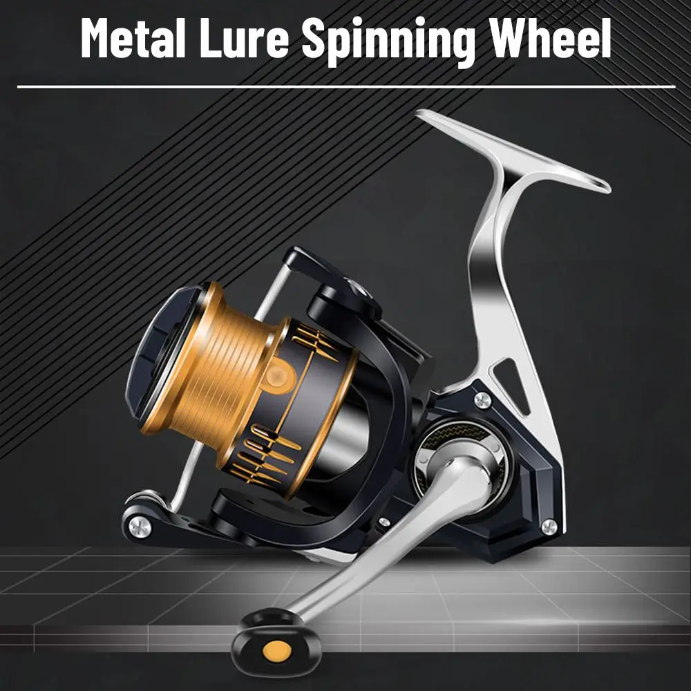 

Seawater 5+1 Metal Luya Caster Sea ​​Fishing Reel Spinning Wheel Fishing Reel