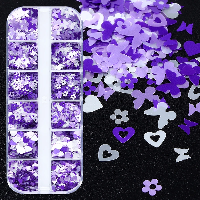 

Форма для эпоксидной смолы в виде сердца, с блестками