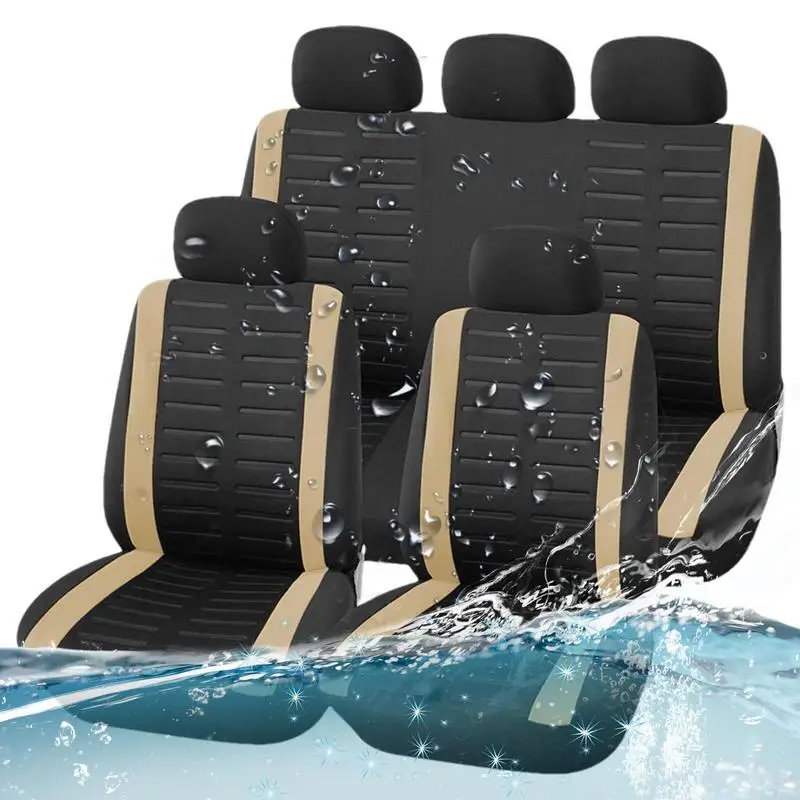 

Универсальный чехол для автомобильных сидений водонепроницаемая и прочная защита для автомобильного сиденья универсальный чехол для автомобильных сидений для автомобилей, внедорожников, грузовиков, седанов
