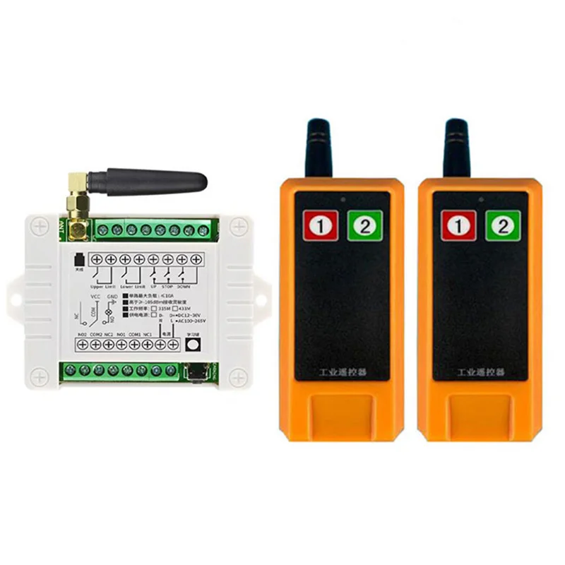 12 В постоянного тока 24 36 2 канала беспроводное релейное выходное радио