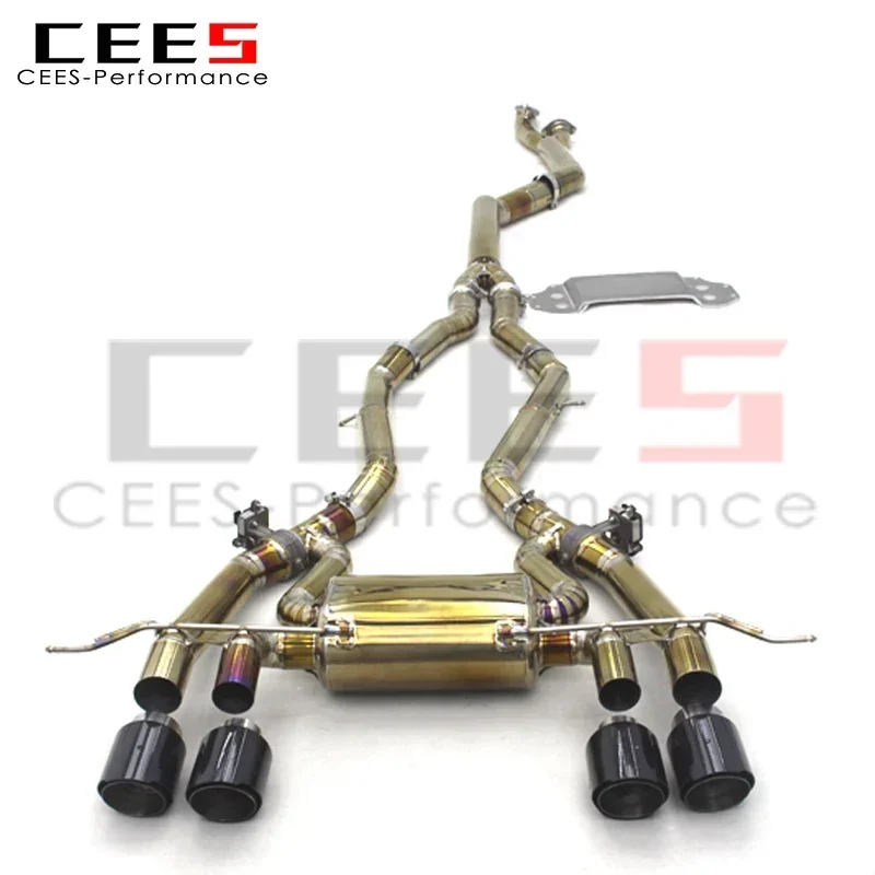 Фото  CEES Performance Титановая спортивная выхлопная система с клапаном для BMW M3/M4 G80/G82 3.0T 2019-2023 Escape Catback Exhaust №5