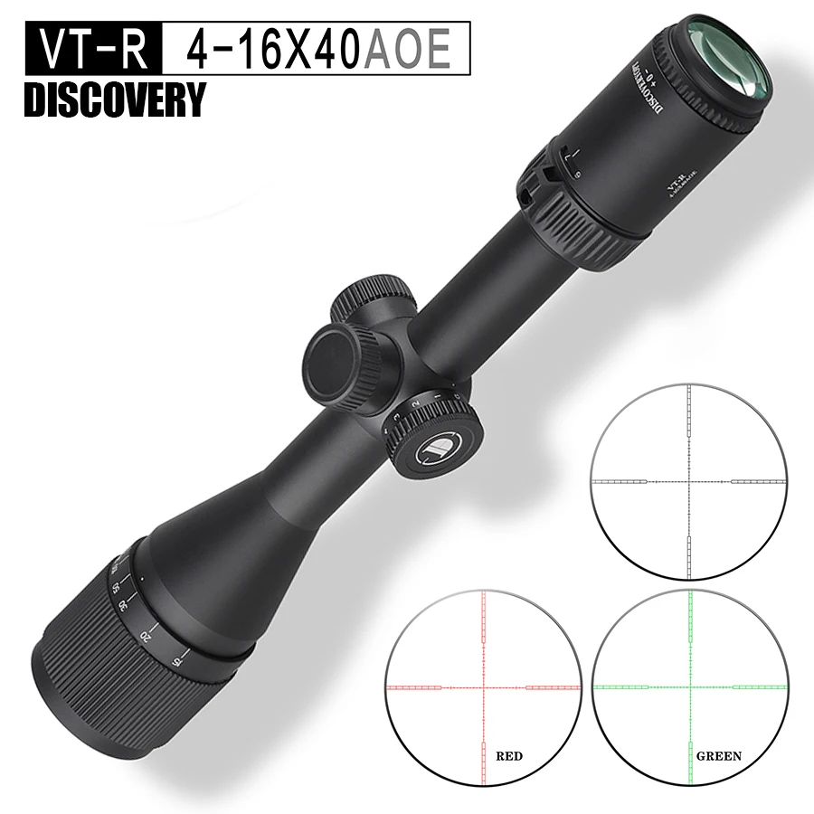 

Discovery 4-16X40AOE Hunting Rifle Scope Telescopic Optical Sight Second Focal Plane Scope for Air Rifle 5 5