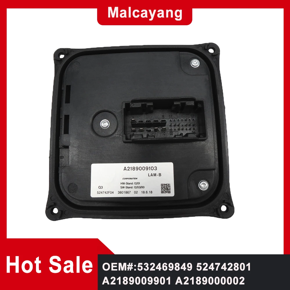 Новый модуль управления освещением DRL Φ, A2189009103 A2189009901 524742801 для Mercedes-Benz W204 C-class 2012-2014