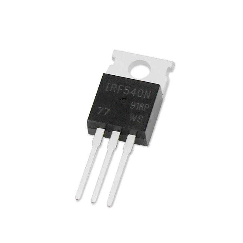

5pcs IRF540 Transistor 540 IRF540PBF TO220 MOSFET MOSFT FETs 100V 33A TO-220 Field Effect Transistors Set Electronic Component