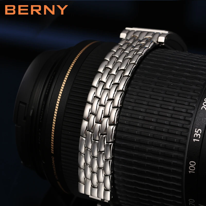 BERNY Luxury Women Watch Rectangle Quartz Wristwatch Brand Fashion Leather Waterproof Dress Watches Female Clock Wristwatch