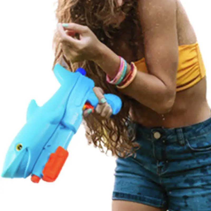 

Sharks Soaker Guns Long-Range Shooting Water Soaker Blaster Squirt Toy Multicolor Squirt Guns For Swimming Pool Beach Water