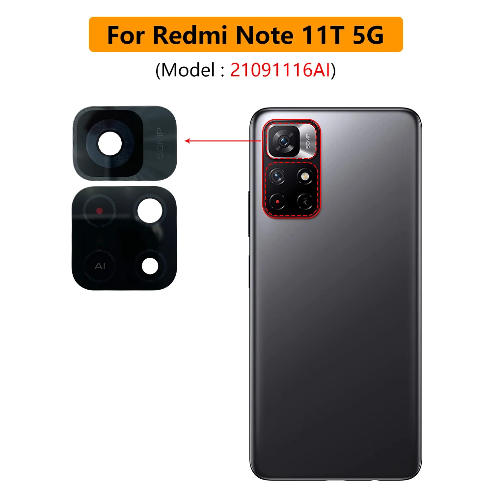 30 шт. новинка для Xiaomi Mi 11 Lite 5G 11T Pro Ultra Redmi Note 11E 11S стеклянная линза камеры задняя
