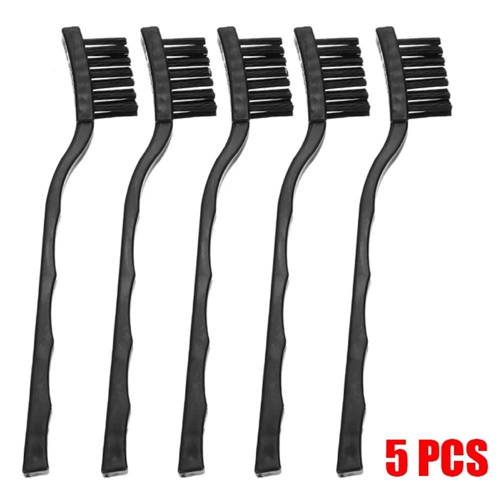 

5Pcs Anti Static ESD Cleaning Brush Dust Removal Brush Non Slip Handle 170mm For Electronic Sensitive Components