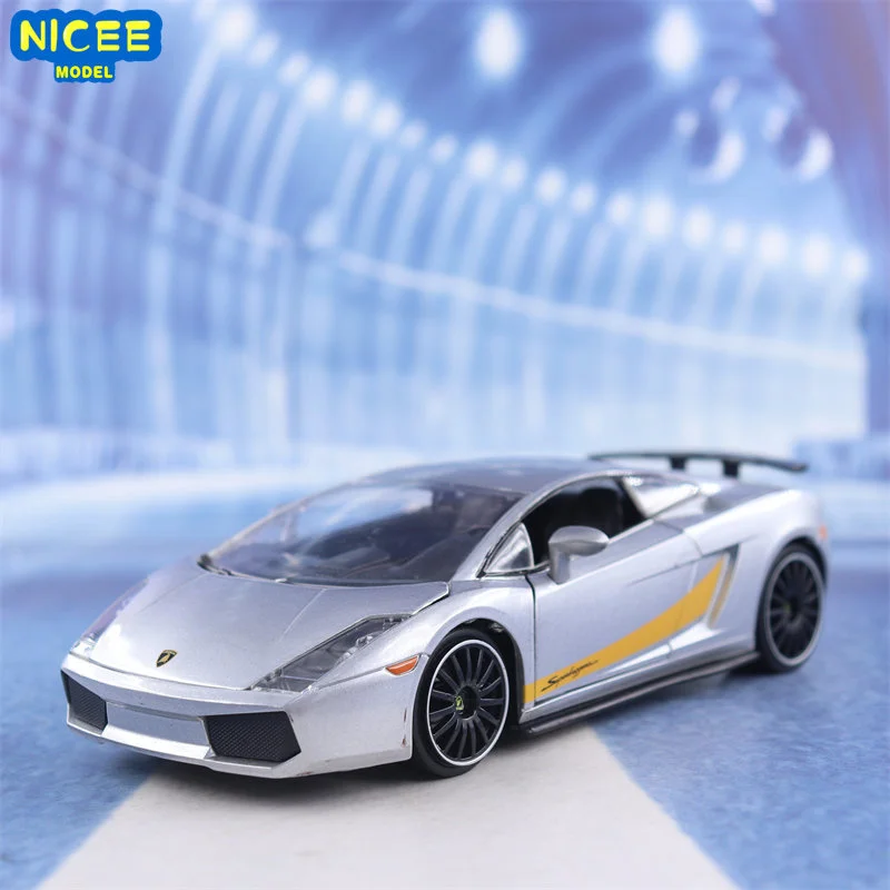 

1:24 Lamborghini Gallardo Superleggera High Simulation Diecast Car Metal Alloy Model Car Children's toys collection gifts J295