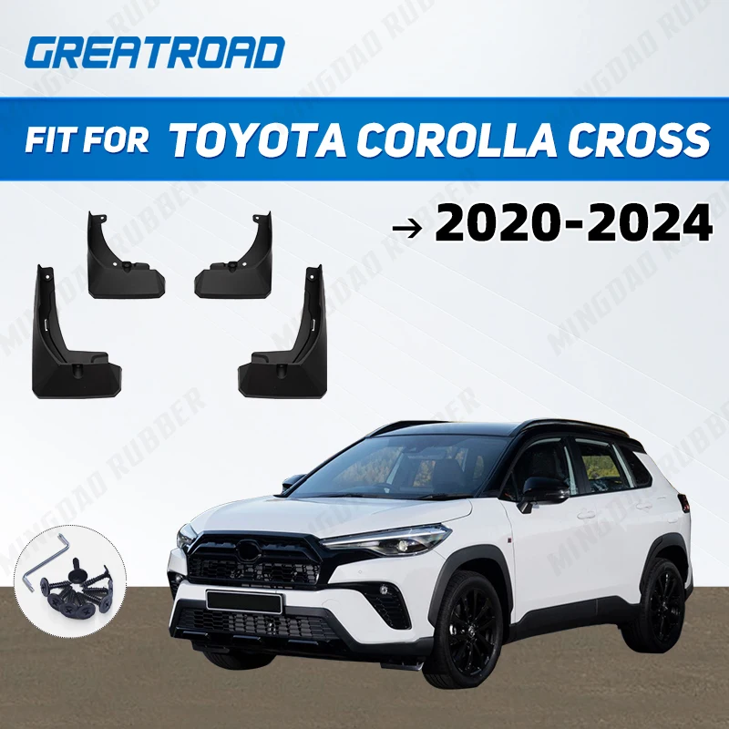 

Для Toyota Corolla CROSS 2020 2021 2022 2023 2024, брызговики, брызговики, брызговики, автомобильные аксессуары на крыло