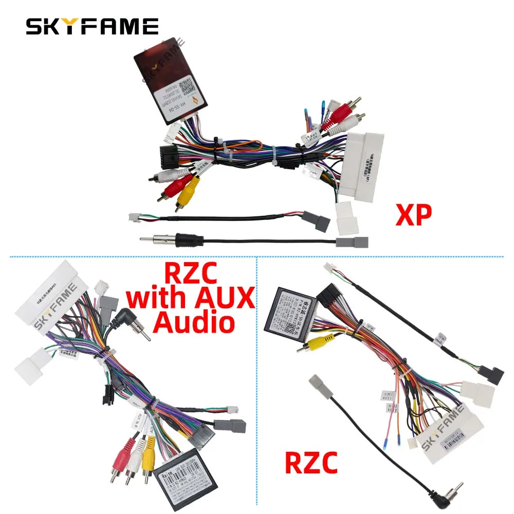 Фото SKYFAME Автомобильный 16-контактный адаптер проводки с декодером Canbus для Hyundai Elantra, Mistra, Encino, Kona, KIA KX3, KX7, RIO G-RZ-HYK63 №1