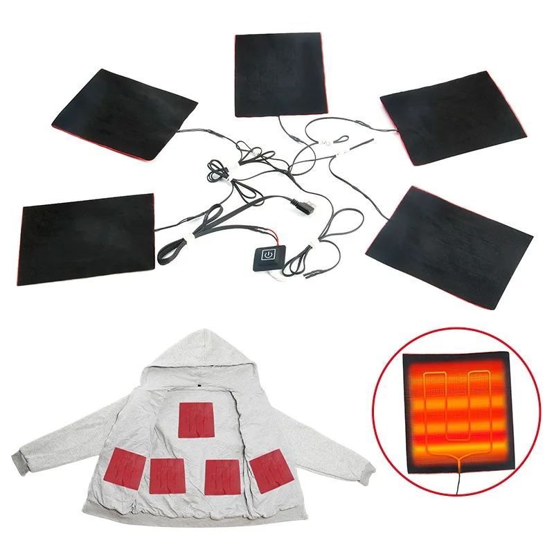 12 Volt Thermal Electric Carbon Fiber Heating Element For Cl