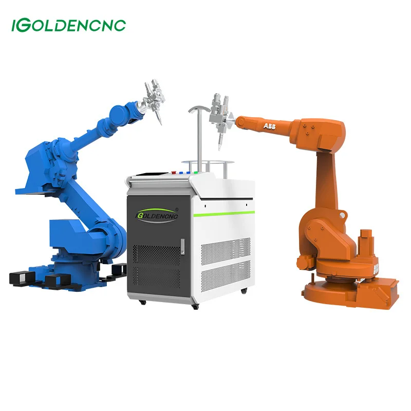 2023 China New type welding robot 3000w fiber laser welding machine for sale