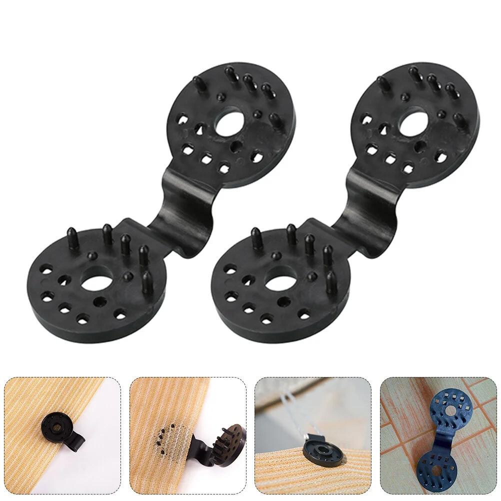 

20 Pcs Fixture Multipurpose Clips Gardening Accessories Fixed Shade Cloth Fixing Clamps Sun Plastic Greenhouse