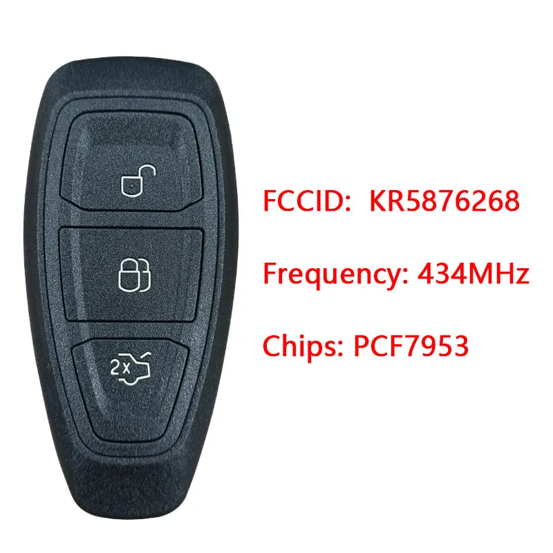 

Для Ford Focus частота 434 МГц 49 чип PCF7953 KR5876268 CN018056