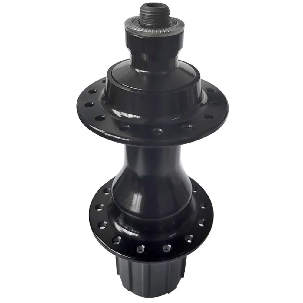 

Folding Bike Road Bike 2 Bearing Rear Disc Brake Hub 28 Holes V Brake 130mm Quick Release Aluminum Alloy Hub Accessories