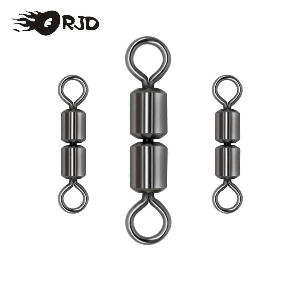 50 шт. рыболовные Вертлюги ORJD Из Нержавеющей Стали |