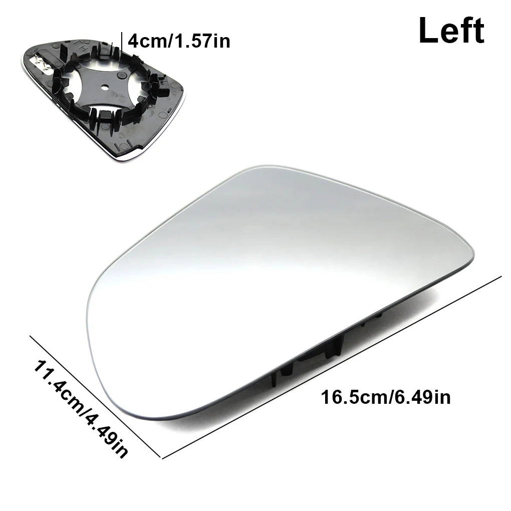 

New Rearview Mirror Blue Glass Lens Accessories For Tesla Model 3 Car Door Side Mirror Wide Angle View Anti Glare 2017-2021