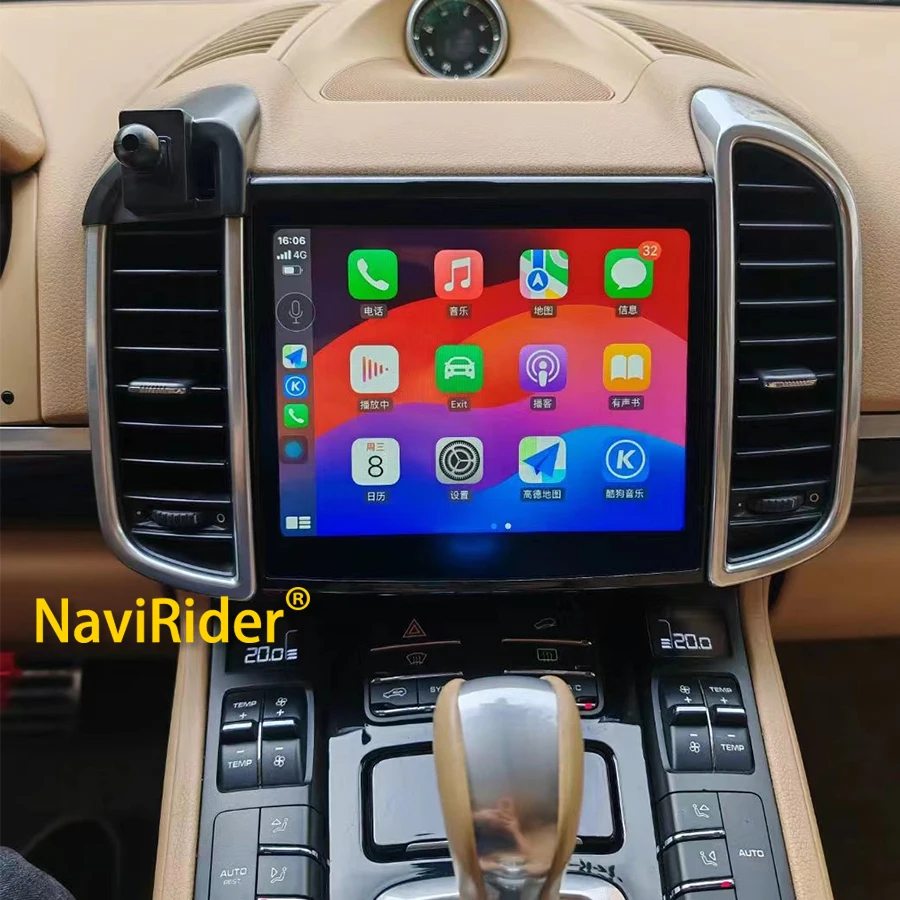Android 14 для Porsche Cayenne 2010-2017 PCM3.1 PCM4.0 Автомобильный радиоприемник Мультимедийный