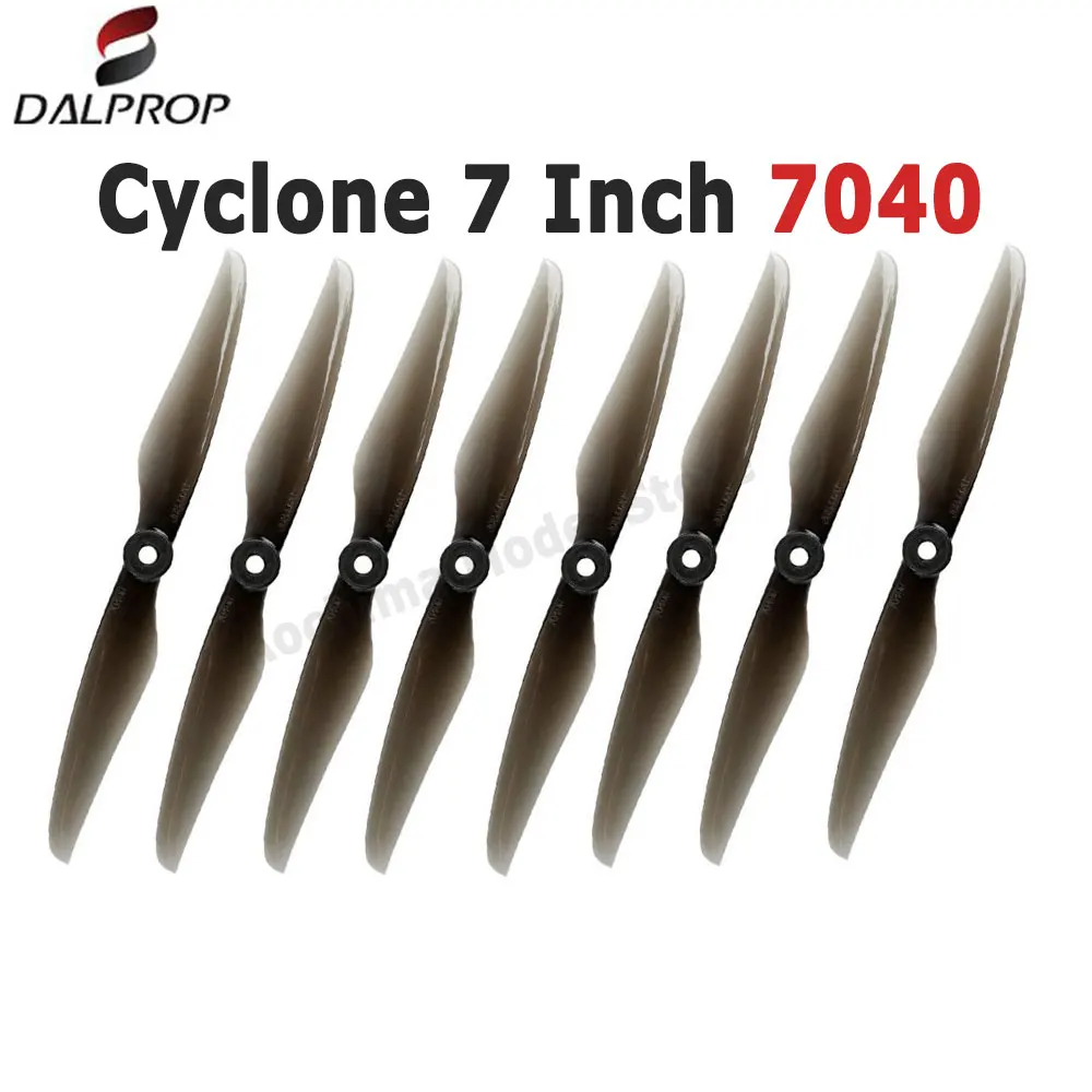 Dalprop New Cyclone 7 Inch 7040 2 Blade Props Efficiency For FPV Racing Drone Long Range