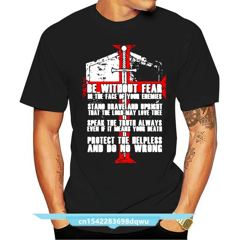 

The Templar Code T Shirt Round Neck Letter Graphic Summer Style Cool Cotton Humor Personalized Shirt